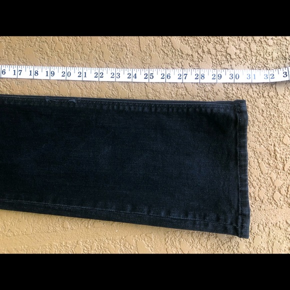 H&M Low Waist Bootcut Black Jeans Sz 30 (29) - Picture 15 of 16